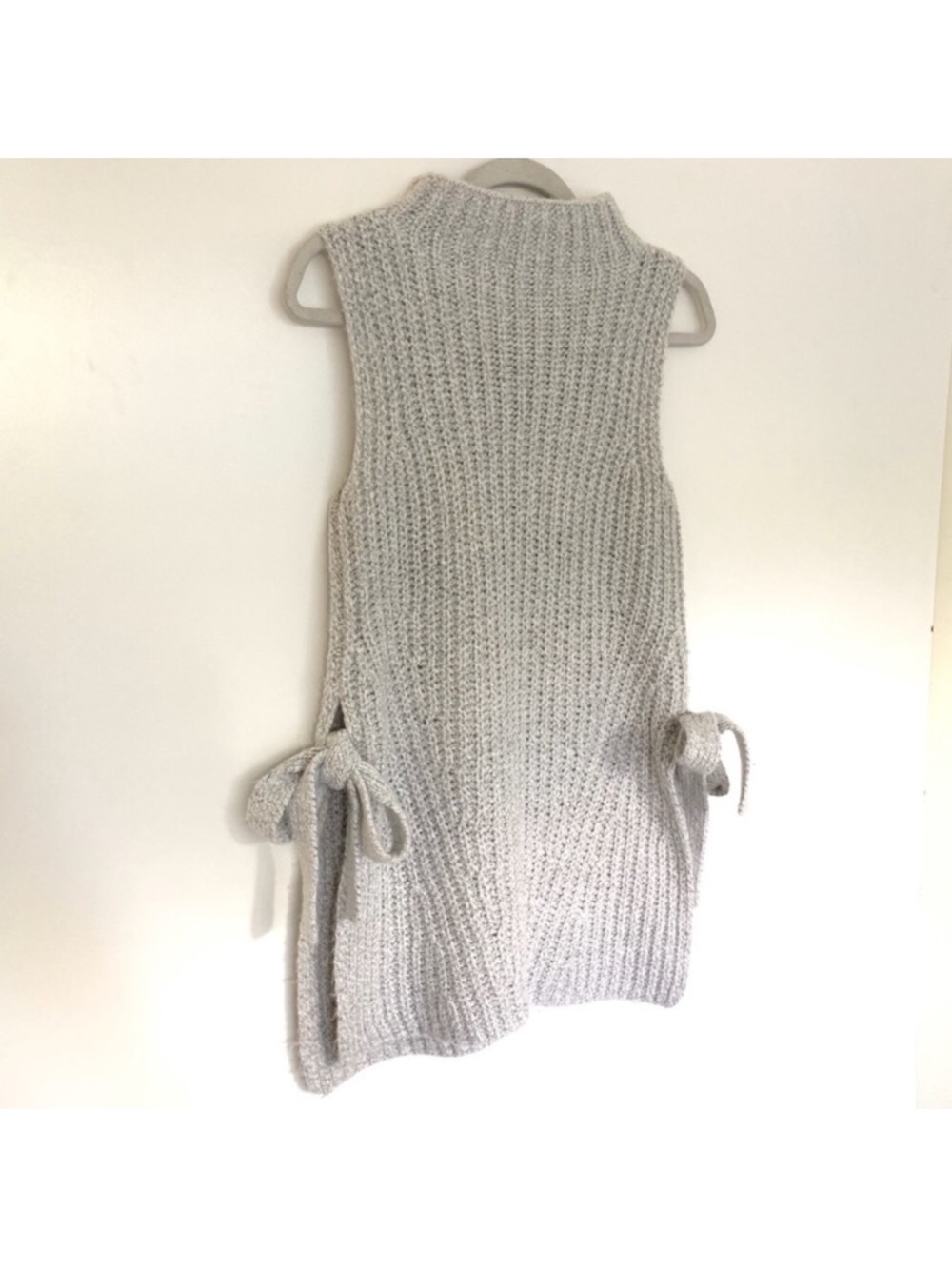 Ann Taylor Side Split Sleeveless Tunic/Sweater - Picture 6 of 13
